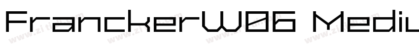 FranckerW06 Medium字体转换 FranckerW06 Medium字体转换